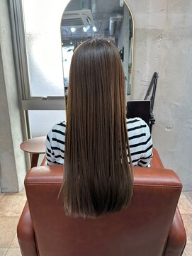 シアー(SHEER.) 髪質改善カラー×アッシュベージュ【表参道,青山,外苑前美容室】