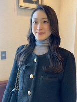 シェール(cher)&nbsp;韓国コテ巻きスタイル