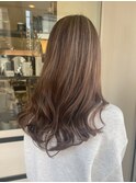 ベージュハイライト