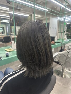 エイト 川崎店(EIGHT) [川崎] レディース　軽めボブ　グレージュ