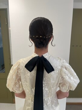 エミィ(emme) 【emme×笹川 】ヘアアレンジ/まとめ髪