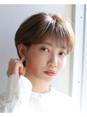 ナチュラルマッシュショート
