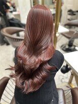 ロンド レア 天神大名店(Lond Le’a)&nbsp;ホワイトブロンド/外ハネボブ/美髪/ワイドバング/ブルーブラック