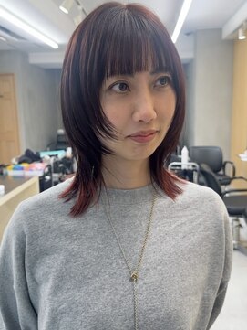 スミス 上野(smith) レイヤーカット/髪質改善/イルミナカラー