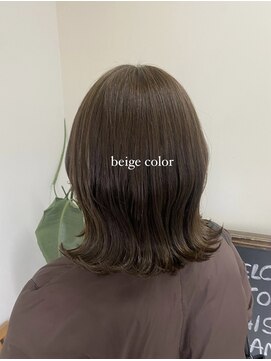 アマネク(AMANEQ by THISCOVER.) beige color
