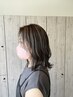 大人気！【白髪ぼかし】ハイライトカラー+カット+ナノトリ　　　　　　　　　