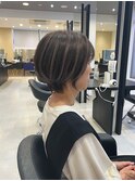 白髪ぼかし/白髪ぼかしハイライト/脱白髪染め/白髪染め/透明感