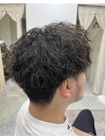 ロストシティ 横浜(LOST CITY)&nbsp;メンズウェーブパーマツイスパ波巻き