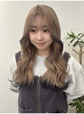 イメチェン/ホワイトブロンド/外ハネボブ/美髪/名駅
