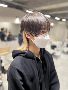 ネアー 新潟(NEER) 韓国ヘア/メンズカット/ブリーチなし/顔まわりカット/新潟美容室