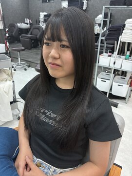 グラム 岡崎北店(gram) レイヤーカット縮毛矯正