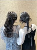 【ハーフアップ × カチモリヘア】Zina MIWA