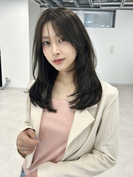 ユーフォリア 渋谷グランデ(Euphoria SHIBUYA GRANDE) レイヤーカット オリーブグレージュ