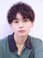 オーシャントーキョー 仙台(OCEAN TOKYO)&nbsp;ツイスパショートマッシュ黒髪パーマメンズ刈り上げ仙台