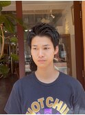 メンズスパイキーショート
