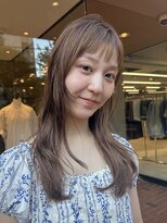 ノラ ヘアーサロン(NORA HAIR SALON) ブリーチなしダブルカラーベージュカラー透明感カラー