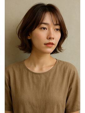 クラーロ アン(Claro UN) ナチュラルくびれショートボブ
