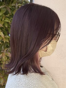 カルム(calme) 【吉富】ピンクベージュ/インナーカラー