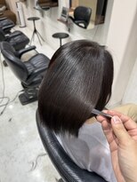 サロンドボーテキリコ(SALON DE BEAUTE KIRIKO)&nbsp;ミディアム × ネオメテオストレート