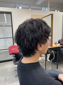 ゆるめツイスパ/ツイスパ/マッシュウルフ/メンズウルフ/柏