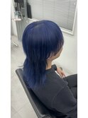 ▽□□▽ ウルフ×ブリーチカラー