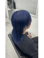 キバ(kva)&nbsp;▽□□▽ ウルフ×ブリーチカラー