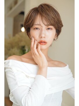 パール(PearL) 【PearL】大人ガーリー/透明感カラー/似合わせカット/ショート