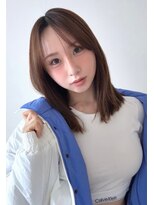 エミュ 表参道 青山(emu)&nbsp;切りっぱなしロブ外ハネ表参道