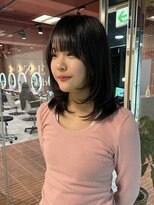 ヘアーアンドメイク ビス(HAIR&MAKE bis) 顔周りレイヤー/レイヤーボブ【黒田あさみ】