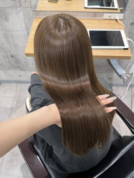 ネウィ 赤羽(newi) 酸性ストレート×艶カラー