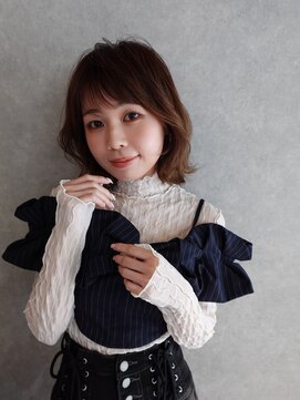 ルー ハナレ(Luu HANARE) 大人ガーリー/似合わせカット/イメチェン/前髪/水素カラー