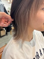 ユートラクト 守口竜田通り店(U-tract)&nbsp;ミルクティーベージュ×フェイスフレーミング
