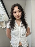 《竜矢》しっかりレイヤーのツヤ感パーマ