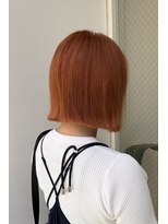 アッシュ 日吉店(Ash)&nbsp;ハイトーンオレンジ×オレンジ