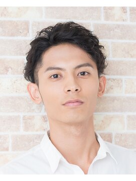 ヘアデザイン セレンディピティ(HAIR DESIGN Serendipity) 黒髪が男っぽいパーマＸ刈上げ！