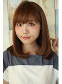 シンプル☆ワンカールストレート