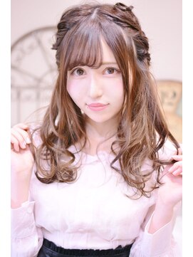 メイズ(MAZE) 【メイズ東中野・鍛原志行】ロングの編み込みツインテール