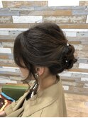 ふんわりお呼ばれアレンジ