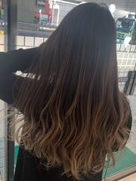 アッシュ 立川店(Ash)&nbsp;ミルクティー×バレイヤージュ（立川/立川駅/立川南）