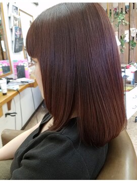 プリーム ヘアー(Pleame hair) pinkbrown