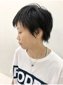 アシンメトリーショート