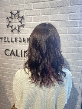 ビューティー エールフォルム 浜松有玉店(BEAUTY YELLFORME) インナーカラー　ワインレッド