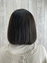 シエル 立川店(CIEL)&nbsp;インナーカラー×オレンジベージュ×ボブ【CIEL×maki】