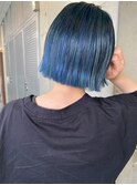 #グリーン #ブルー#ガルボ #@garbohair_rina  #ターコイズ #恐竜