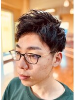 アルチザン(ARTISAN) 【爽やか】ツーブロックショート×アップバング