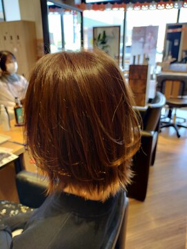 フレンズ 山鼻店(friend's) やわらか艶エアリーボブ