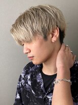 エルマーク(L-MARK)&nbsp;【L-MARK 伊藤嵩】ブロンドベージュ＿ツーブロックショート＿