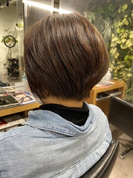 シェル 吉祥寺(shell) 大人可愛い_ショートボブ_絶壁解消