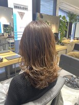 エイト 藤沢店(EIGHT fujisawa)&nbsp;EIGHT fujisawa 藤沢店 ヌーディベージュ×レイヤースタイル