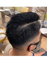 ティエル(Tiele) 流行りフェードスタイル